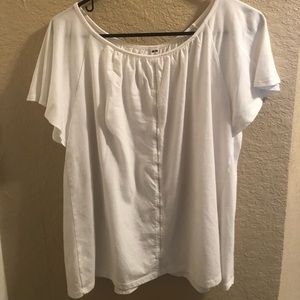 Uniqlo White Blouse